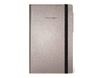 Legami Metallic Collection - Carnet de notes - 13 x 21 cm - ligné - 192 pages - diamant gris