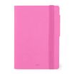 Agenda semainier - 1 semaine par page + 1 page de notes - 12 x 18 cm - rose bougainvillea - Legami Colours Collection