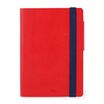 Agenda semainier - 1 semaine par page + 1 page de notes - 12 x 18 cm - rouge passion - Legami Colours Collection
