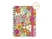 Agenda à spirale 1 semaine sur 2 pages - 8,5 x 13 cm - fleurs - Legami