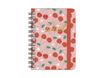 Agenda à spirale 1 jour par page - 8,5 x 13 cm - cerise - Legami