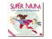 Legami Special Edition - Calendrier illustré mensuel - 2024 - 30 x 29 cm - super maman