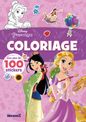 Disney Princesses - Coloriage avec plus de 100 stickers (Raiponce et Mulan)