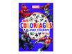 Marvel Spider-Man - Mes coloriages avec stickers - livre à colorier