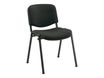 Lot de 4 chaises VISITEUR - noir