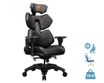 Fauteuil gamer TERMINATOR - accoudoirs réglables - appuie-tête intégré - noir