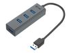 i-Tec USB 3.0 Metal Passive HUB - Hub - 4 ports