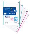 Recambio Oxford A4 250 hojas 5 colores pastel Optik Paper® – Pack 200+50 hojas