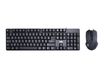 WE - ensemble clavier et souris filaire - noir