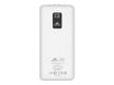 RIVACASE Rivapower VA2220 - powerbank / batterie de secours - 20000 mAh - 4 connecteurs de sortie (USB-A, Micro-USB de type B, Lightning, USB-C) - blanc
