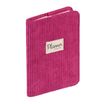 Agenda Colette avec répertoire - 1 semaine sur 2 pages - 10 x 15 cm - framboise - Quo Vadis