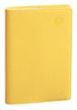 Agenda de poche Equology Randonnée recyclé avec répertoire - 1 semaine sur 2 pages - 9 x 12,5 cm - jaune soleil - Quo Vadis