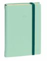 Agenda à élastique Silk President Prestige - 1 semaine sur 2 pages - 21 x 27 cm - vert - Quo Vadis