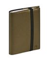 Agenda spiralé à élastique Time & Life Large - 1 semaine sur 2 pages - 16 x 24 cm - kaki métal - Quo Vadis