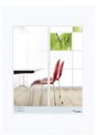Cadre photo plastique WALTHER "Galeria" pour photo 40 x 50 cm coloris blanc
