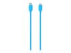JAYM POP Collection - Câcle USB-C vers Lightning - 1.5 m - bleu