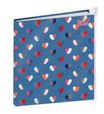 Agenda My Agenda Executif avec poche zip - 1 semaine sur 2 pages - 16 x 16 cm - coeur - Quo Vadis