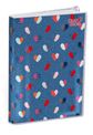 Agenda My Agenda Affaires avec poche zip - 1 semaine sur 2 pages - 10 x 15 cm - coeur - Quo Vadis