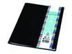 Agenda Clementina Frog - 1 semaine sur 2 pages - 21 x 27 cm - noir