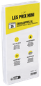 Les Prix Mini - 25 Enveloppes DL 110 x 220 mm - 80 gr - sans fenêtre - bande adhésive