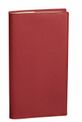 Agenda de poche Impala Italnote avec répertoire - 1 semaine sur 2 pages - 8,8 x 17 cm - rouge - Quo Vadis