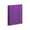 Agenda spiralé à élastique My Fab - 1 semaine sur 2 pages - 10 x 15 cm - violet - Oxford