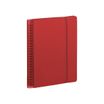 Agenda spiralé à élastique My Fab - 1 semaine sur 2 pages - 10 x 15 cm - rouge - Oxford