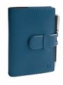 Agenda Miniday Soho - 1 jour par page - 7 x 10 cm - papier ivoire - bleu acier - Quo Vadis