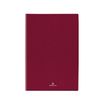 Agenda Odessa - 1 semaine sur 2 pages - 17 x 24,5 cm - bordeaux - Oberthur