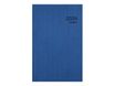 Agenda Saturnus Luxe Kashmir - 1 jour par page - 13,3 x 20,8 cm - bleu - Brepols