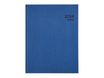 Agenda Optivision Large Kashmir - 1 semaine sur 2 pages - 17,1 x 22 cm - bleu - Brepols