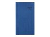 Agenda Optivision Pocket Kashmir - 1 semaine sur 2 pages - 9 x 16 cm - bleu - Brepols