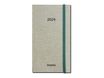 Agenda de poche Notavision Barista - 1 semaine sur 2 pages - 9 x 16 cm - vert - Brepols