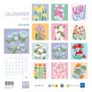 Blue Art Jolane - Calendrier illustré mensuel - 30 x 30 cm