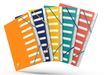 Oxford ColourTab - Trieur 8 positions - A4 - disponible dans différentes couleurs