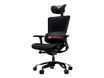 Fauteuil gamer ARGO - accoudoirs réglables - appui-tête intégré - noir