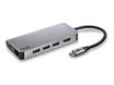 NGS WONDER DOCK 8 - Station d'accueil - USB-C - HDMI - 1GbE - USB 3.0