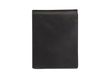 Maverick All Black - Portefeuille - billfold RFID with 2 banknote pockets - cuir de vachette pleine fleur tanné végétal - noir