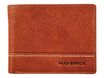 Maverick Rough Gear - Portefeuille - RFID, avec pochette à monnaie - cuir de buffle pleine fleur à tannage végétal - cognac