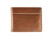 Maverick Rough Gear - Portefeuille - RFID, with zipper - cuir de buffle pleine fleur à tannage végétal - cognac