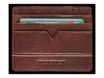 Maverick Rough Gear - Portefeuille anti-piratage avec porte-cartes - brun