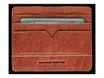 Maverick Rough Gear - Portefeuille anti-piratage avec porte-cartes - cognac
