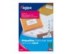 Apli Agipa - 1800 Étiquettes adhésives blanches multi-usages (imprimante laser) - 63,5 x 46,6 mm - réf 119716