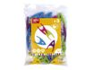 Apli Kids - 30 pinces en plastique - bleu, jaune, vert, lilas, fuchsia