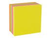 Apli Funny Notes! - Bloc cube notes auto-adhésives - couleurs vives - 75 x 75 mm