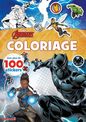 Marvel Avengers - Coloriage avec plus de 100 Stickers : Black Panther
