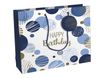 Clairefontaine Excellia - Sac cadeau - 37 x 12 x 27,5 cm - joyeux anniversaire - bleu