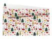 Logistipack Noella - Papier cadeau Kraft - 70 cm x 25 m - Noel