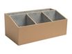 Exacompta OfficeByMe - Organiseur de bureau 4 compartiments - beige