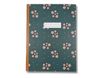 Blue Art Mr&Mrs Clynk Lilla - Carnet de notes 16,5 x 22 cm - ligné - 64 pages - mini fleurs